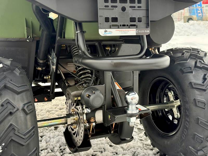 ASIX CYBER 250 EEC HOMOLOGACJA T3b EPS AUTOMAT CVT ALUMINIOWE FELGI 10" • Kolor: Zielony