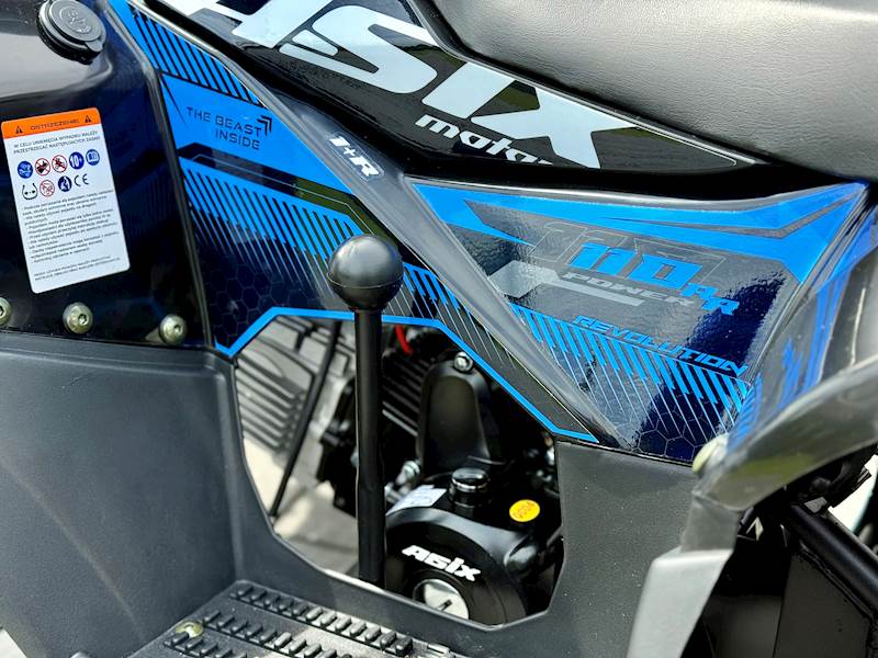 QUAD ASIX MUDDY A2 110 7 1+1 • Kolor: Czarno/niebieski