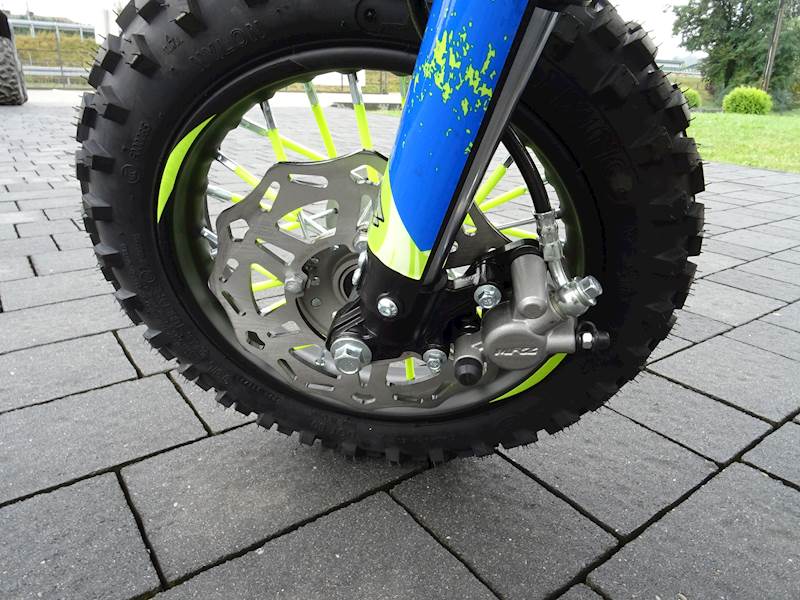 CROSS ASIX DK60 10/10 AUTO E-START • Kolor: Niebiesko/limonkowy