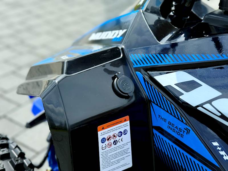 QUAD ASIX MUDDY A2 110 7 1+1 • Kolor: Czarno/niebieski