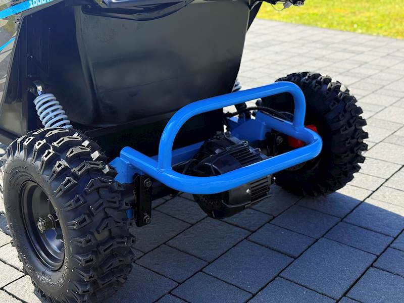 MINI E-UTV XTR 1000W • Pojemność: 1000W • Kolor: Czarno/niebieski