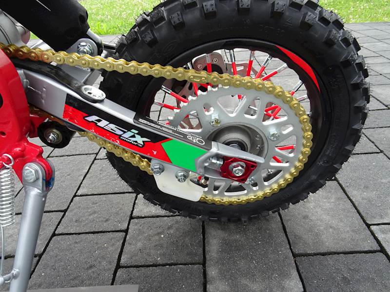 CROSS ASIX DK60 10/10 AUTO E-START • Kolor: Czarno/czerwony
