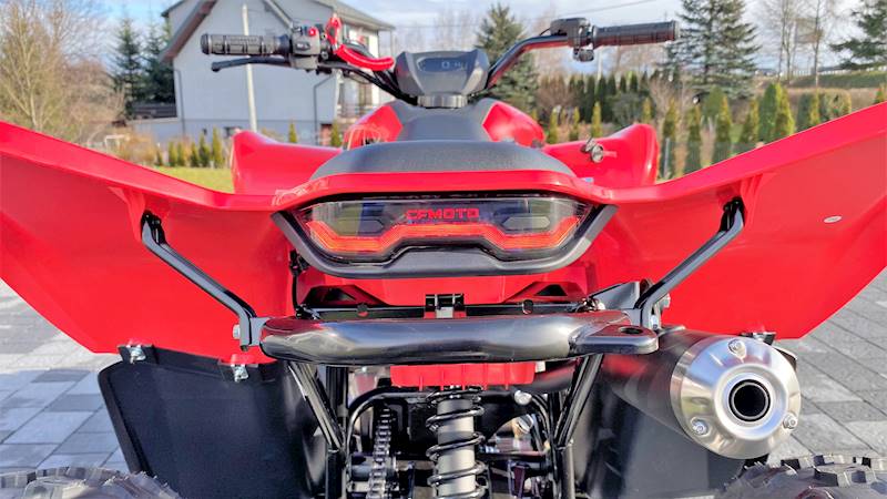 CFMOTO 110CC CZERWONY 10"/8"