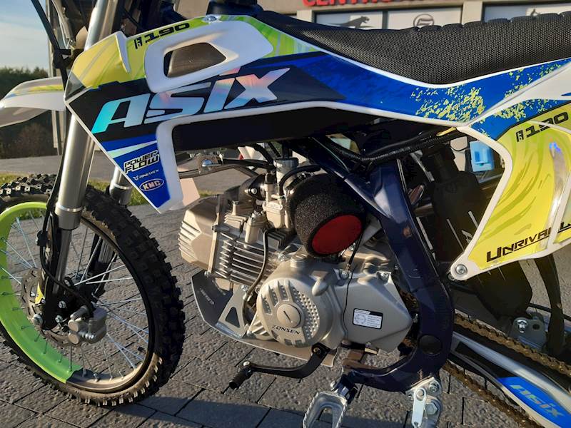 CROSS ASIX DT 190CC E-START 19/16 • Kolor: Niebiesko/limonkowy