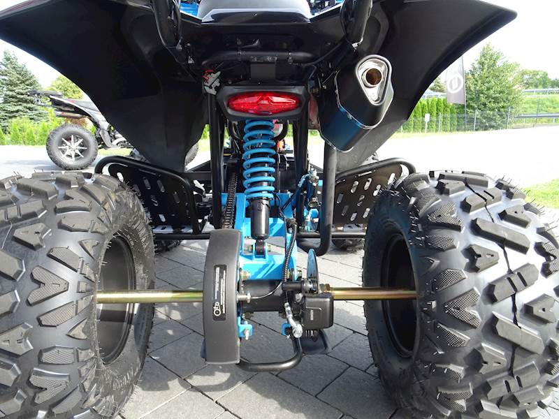 QUAD XTR 008/8 PRO 125 KOŁA 8" 3+1 • Kolor: Czarno/niebieski