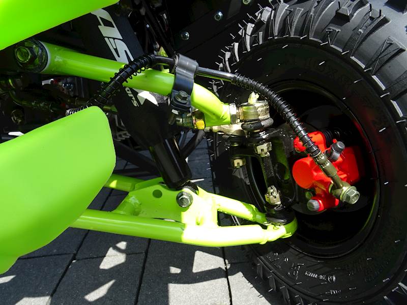 QUAD ASIX MUDDY A2 110 7 1+1 • Kolor: Czarno/limonkowy