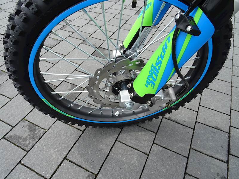 CROSS ASIX XB48 125CC 17/14 E-START • Kolor: Czerwono/niebieski • Rodzaj skrzyni: Manualna