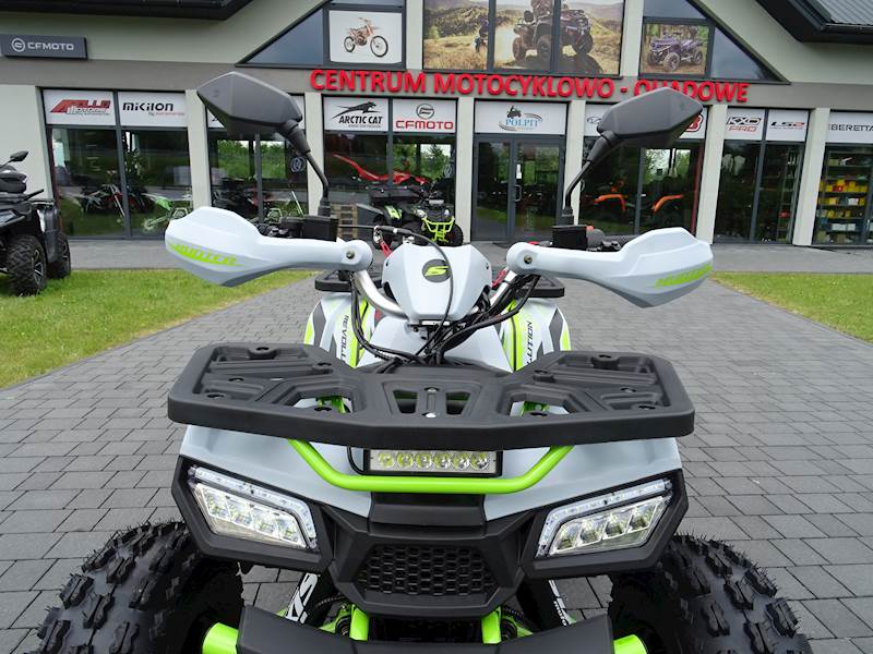 QUAD ASIX HUNTER 125 8 1+1 SZARO-LIMONKOWY • QUAD ASIX HUNTER 125CC 8" 1+1 • Kolor: Szaro/limonkowy