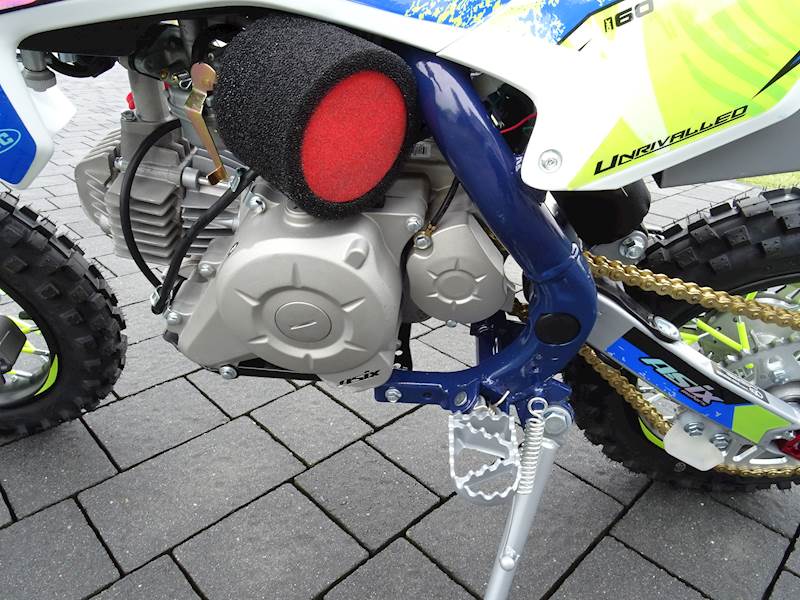 CROSS ASIX DK60 10/10 AUTO E-START • Kolor: Niebiesko/limonkowy