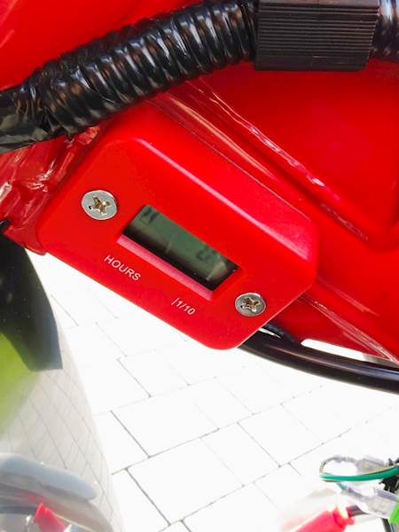 CROSS ASIX DT 140CC E-START 19/16 • Kolor: Czerwono/zielony
