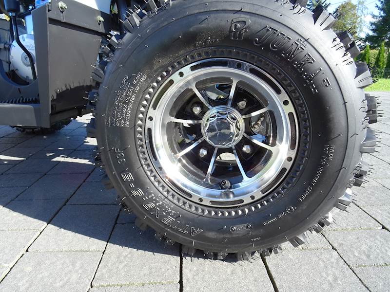 ASIX FOURCRAFT ALU 125CC • Kolor: Niebiesko/pomarańczowy • Rodzaj skrzyni: Półautomat