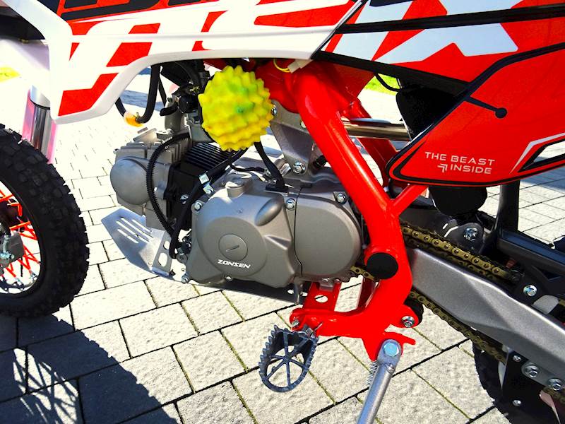 CROSS ASIX XB28 E-START 12/10 90CC • Kolor: Pomarańczowo/szary