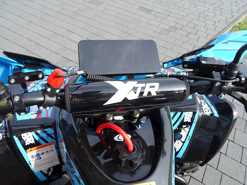 QUAD XTR 008/8 PRO 125 KOŁA 8" 3+1 • Kolor: Czarno/niebieski