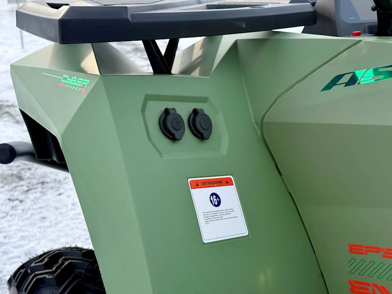 ASIX CYBER 250 EEC HOMOLOGACJA T3b EPS AUTOMAT CVT ALUMINIOWE FELGI 10" • Kolor: Zielony