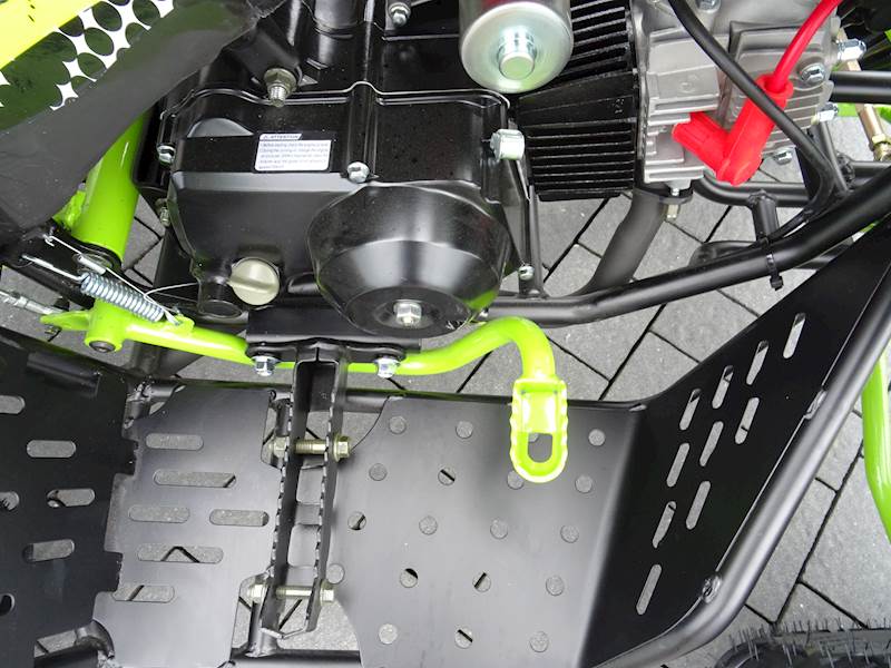 QUAD XTR 008/8 PRO 125 KOŁA 8" 3+1 • Kolor: Czarno/limonkowy
