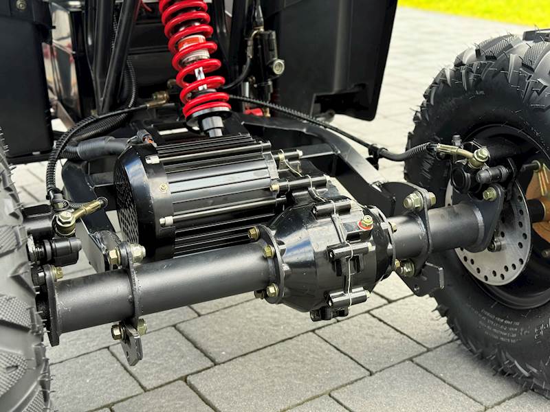 QUAD XTR E-007/8 PRO VENOM Elektryczny 1500W/60V 1+1 • Kolor: Czarno/czerwony