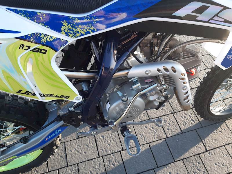 CROSS ASIX DT 190CC E-START 19/16 • Kolor: Niebiesko/limonkowy