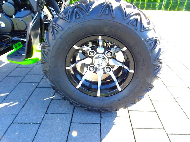 QUAD ASIX AVATAR 250CC 10" 4+1 • Kolor: Granatowo/limonkowy