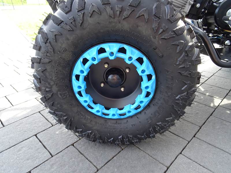 QUAD XTR 008/8 PRO 125 KOŁA 8" 3+1 • Kolor: Czarno/niebieski