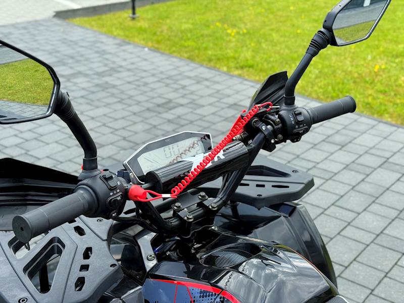 QUAD XTR E-007/8 PRO VENOM Elektryczny 1500W/60V 1+1 • Kolor: Czarno/czerwony