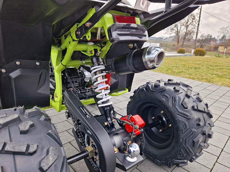 QUAD COMMANDER 8" 125CC • Kolor: Czarno/zielony • Rodzaj skrzyni: Półautomat 3+1