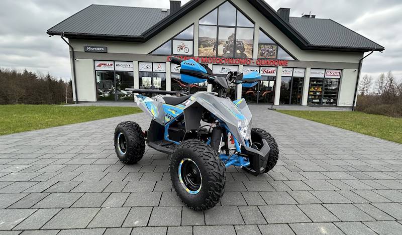 MINI QUAD ASIX E-M11/6 Elektryczny 1200W • Kolor: Szary