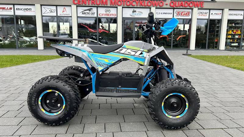 MINI QUAD ASIX E-M11/6 Elektryczny 1200W • Kolor: Szary