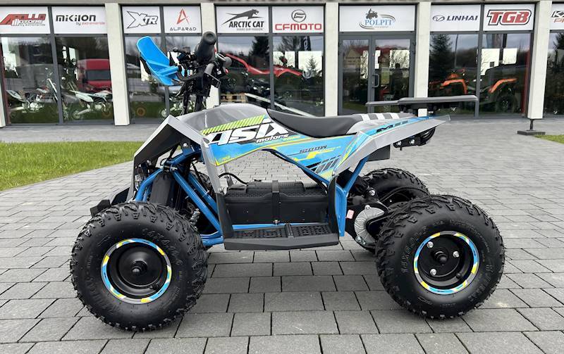 MINI QUAD ASIX E-M11/6 Elektryczny 1200W • Kolor: Szary