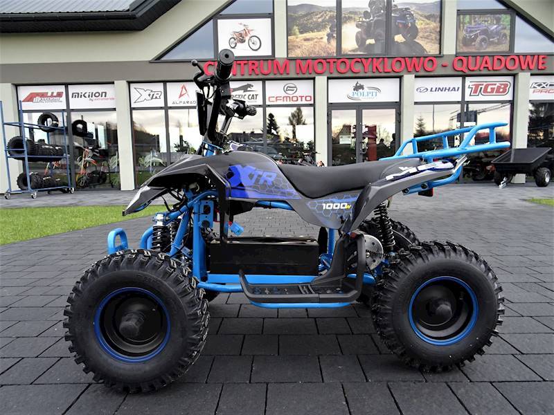 MINI QUAD XTR E-M8/6 Elektryczny 1000W • Kolor: Niebieski