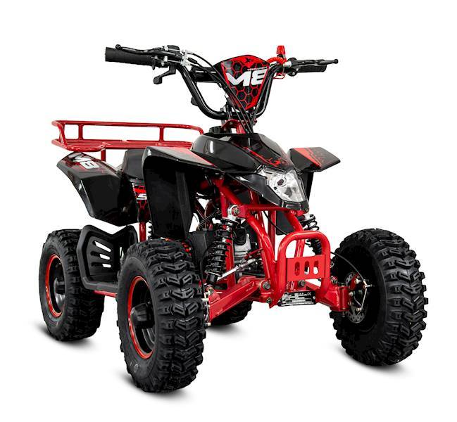 MINI QUAD XTR E-M8/6 Elektryczny 1000W • Kolor: Czerwony