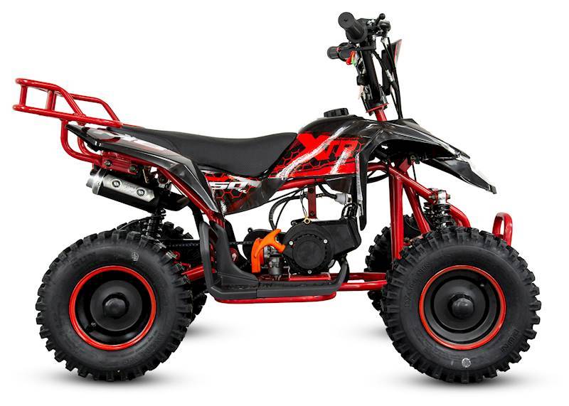 MINI QUAD XTR E-M8/6 Elektryczny 1000W • Kolor: Czerwony
