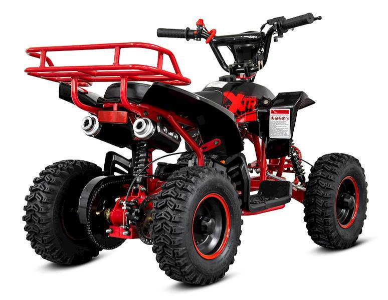 MINI QUAD XTR E-M8/6 Elektryczny 1000W • Kolor: Czerwony