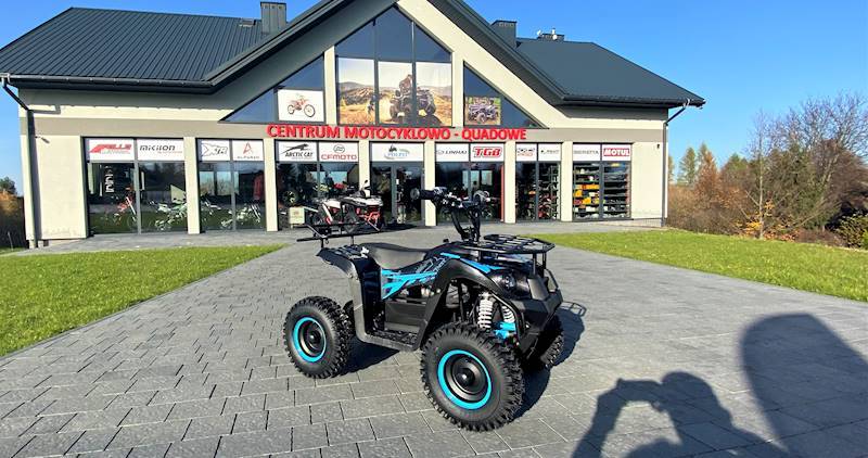 MINI QUAD XTR M9E/6 Elektryczny 1000W • Kolor: Niebieski