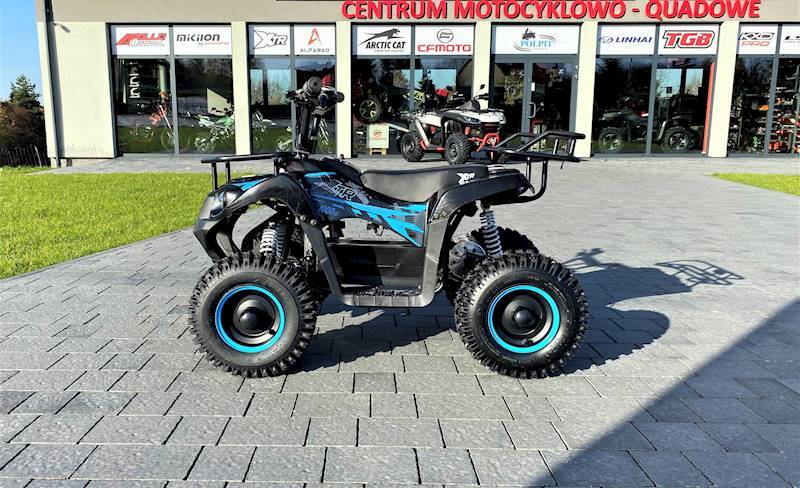 MINI QUAD XTR M9E/6 Elektryczny 1000W • Kolor: Niebieski
