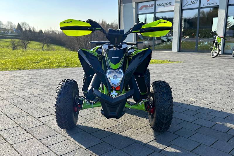 MINI QUAD ASIX E-M11/6 Elektryczny 1200W • Kolor: Czarno/zielony