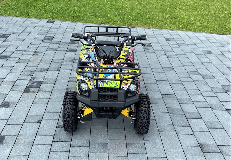MINI QUAD XTR M9E/6 Elektryczny 1000W • Kolor: Biało/czarny
