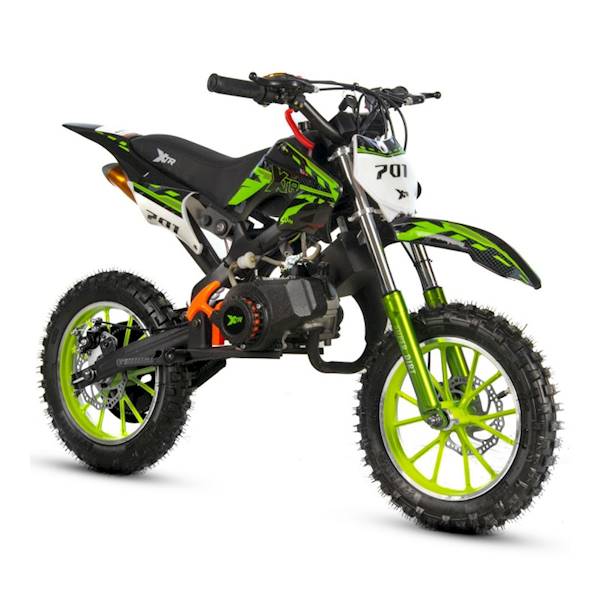 MINI CROSS XTR 701 2T 50CC PULL-START • Kolor: Zielony
