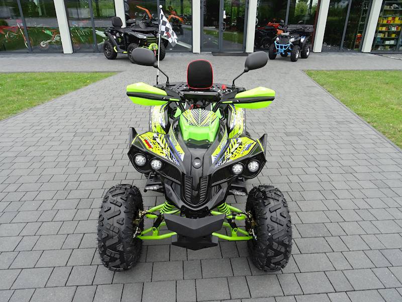 QUAD XTR 008/8 PRO 125 KOŁA 8" 3+1 • Kolor: Czarno/limonkowy