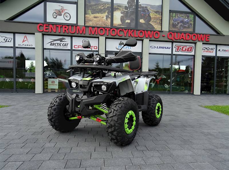 QUAD XTR 002/8 PRO 3+1 125CC • Kolor: Szaro/limonkowy
