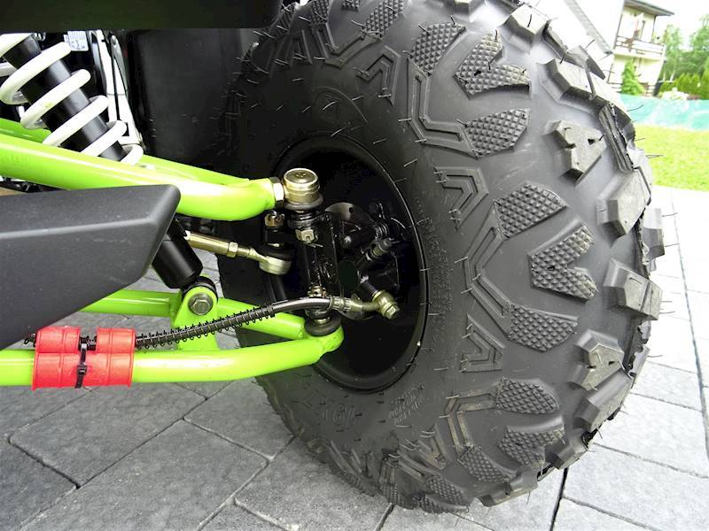 QUAD XTR 002/8 PRO 3+1 125CC • Kolor: Szaro/limonkowy