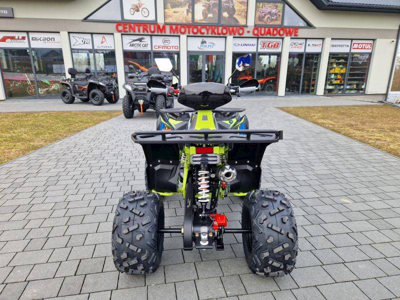 QUAD COMMANDER 8" 125CC • Kolor: Czarno/zielony • Rodzaj skrzyni: Półautomat 3+1