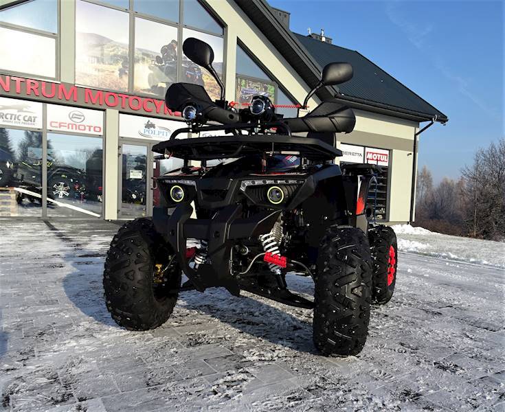 QUAD XTR 002/8 PRO 3+1 125CC • Kolor: Czarno/czerwony