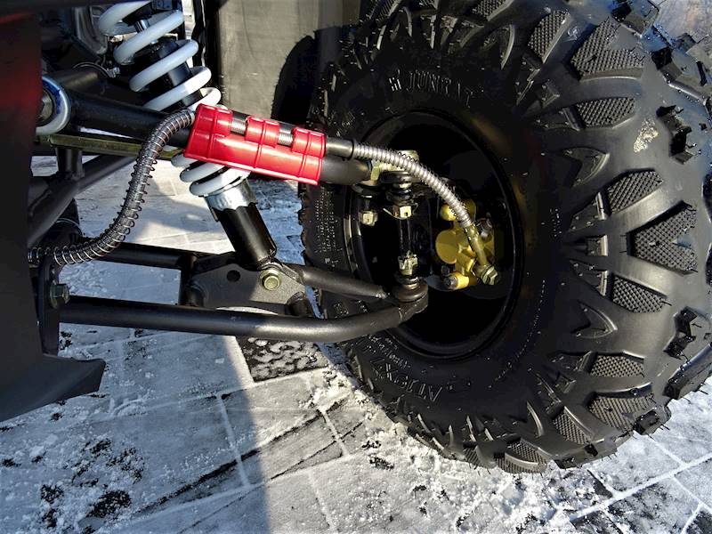 QUAD XTR 002/8 PRO 3+1 125CC • Kolor: Czarno/czerwony