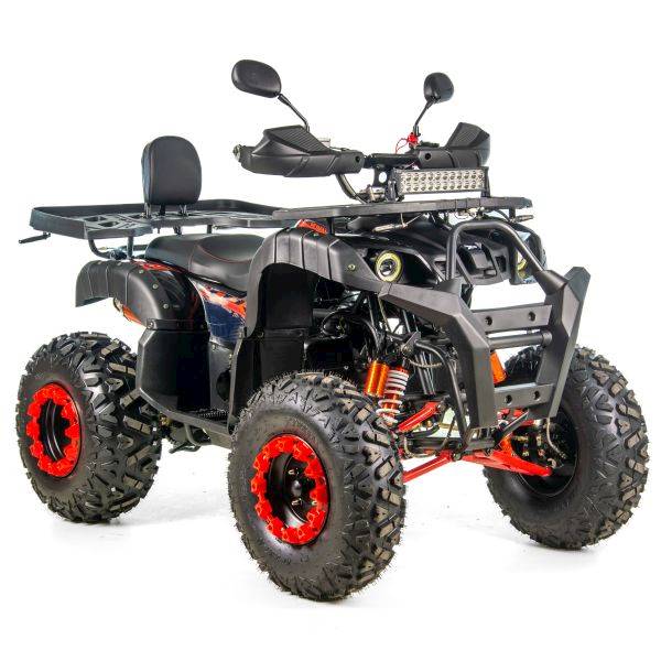 QUAD XTR 012/10 PRO 250 1+1 CZARNO-CZERWONY • QUAD XTR 012/10 PRO 250 1+1 • Kolor: Czarno/czerwony