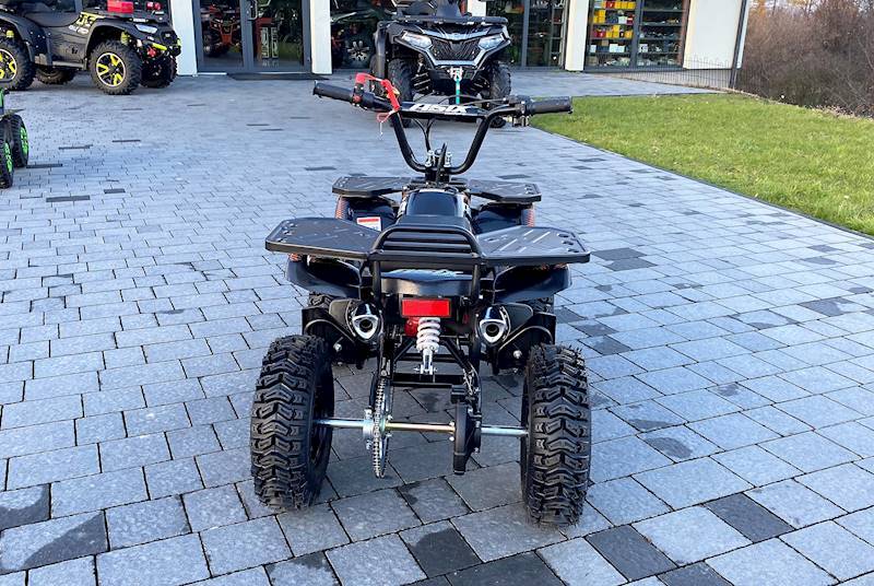 MINI QUAD ASIX M7/6 50CC PULL-START 2T • Kolor: Czarno/pomarańczowy