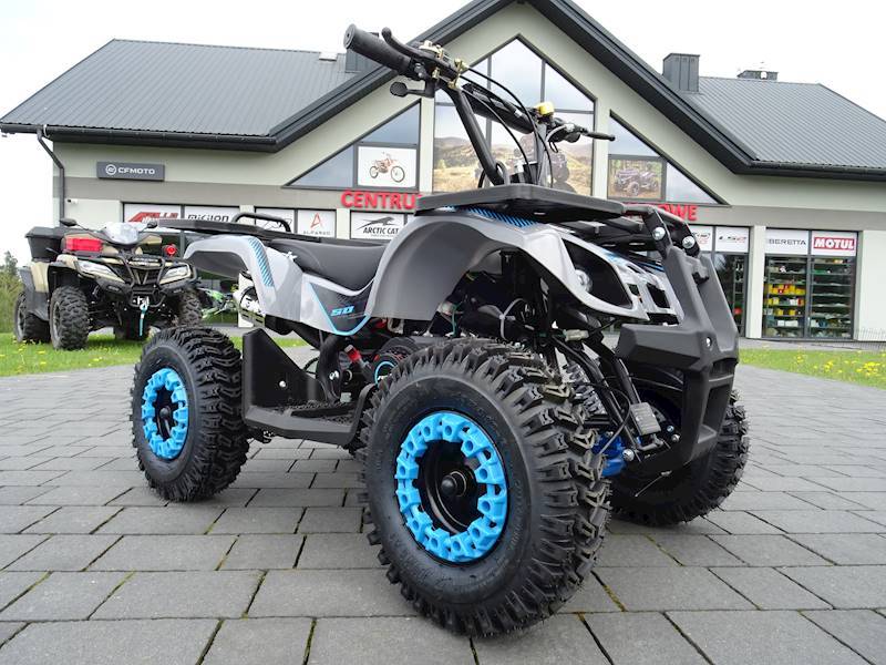 MINI QUAD ASIX M7/6 50CC E-START 2T • Kolor: Niebieski