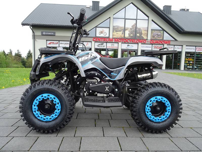 MINI QUAD ASIX M7/6 50CC E-START 2T • Kolor: Niebieski