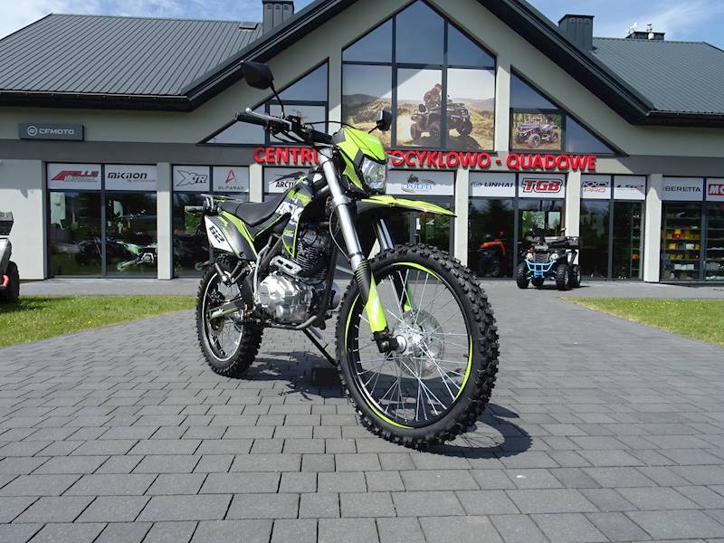 CROSS ASIX DEFENDER 250cc 21/18" CZARNO-ZIELONY