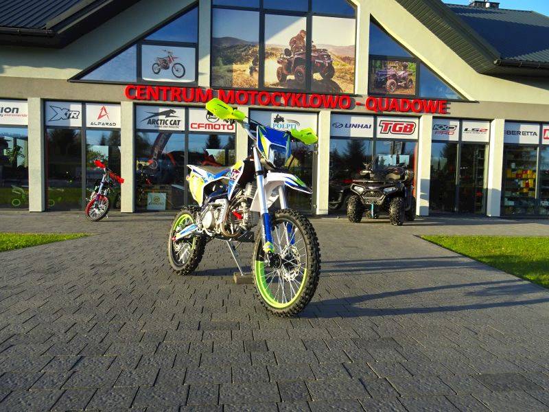 CROSS ASIX DT 190CC E-START 19/16 • Kolor: Niebiesko/limonkowy
