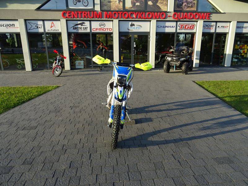 CROSS ASIX DT 190CC E-START 19/16 • Kolor: Niebiesko/limonkowy